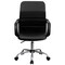 Emma and Oliver Mid-Back Leather and Mesh Swivel Task Office Chair with Arms